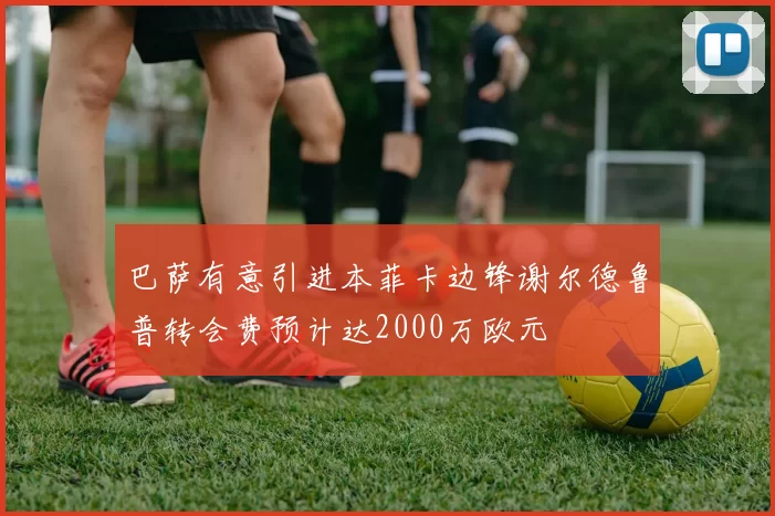 巴萨有意引进本菲卡边锋谢尔德鲁普转会费预计达2000万欧元
